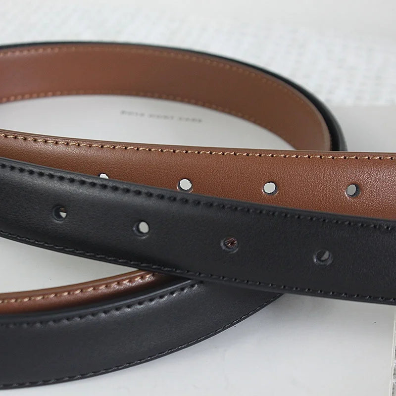 Sable Form Leather Belt
