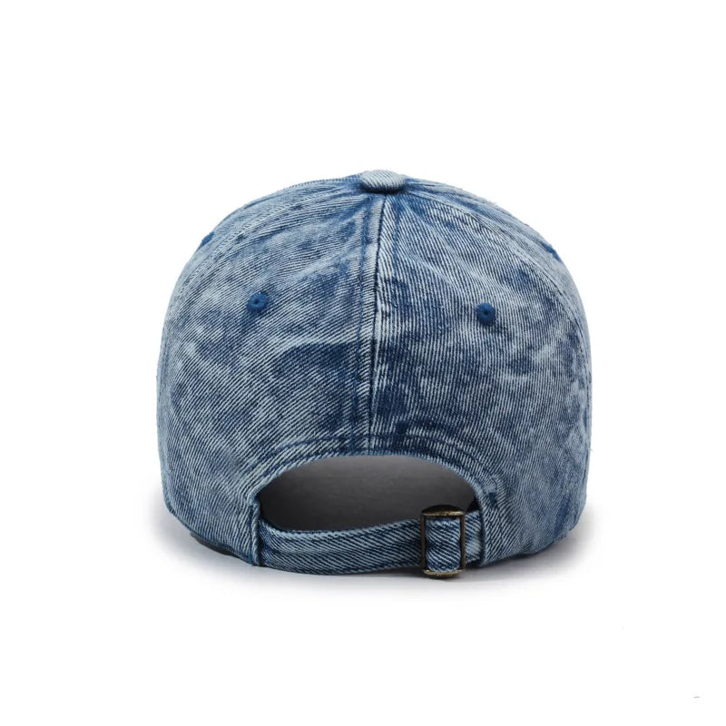 Retro Denim Sports Cap