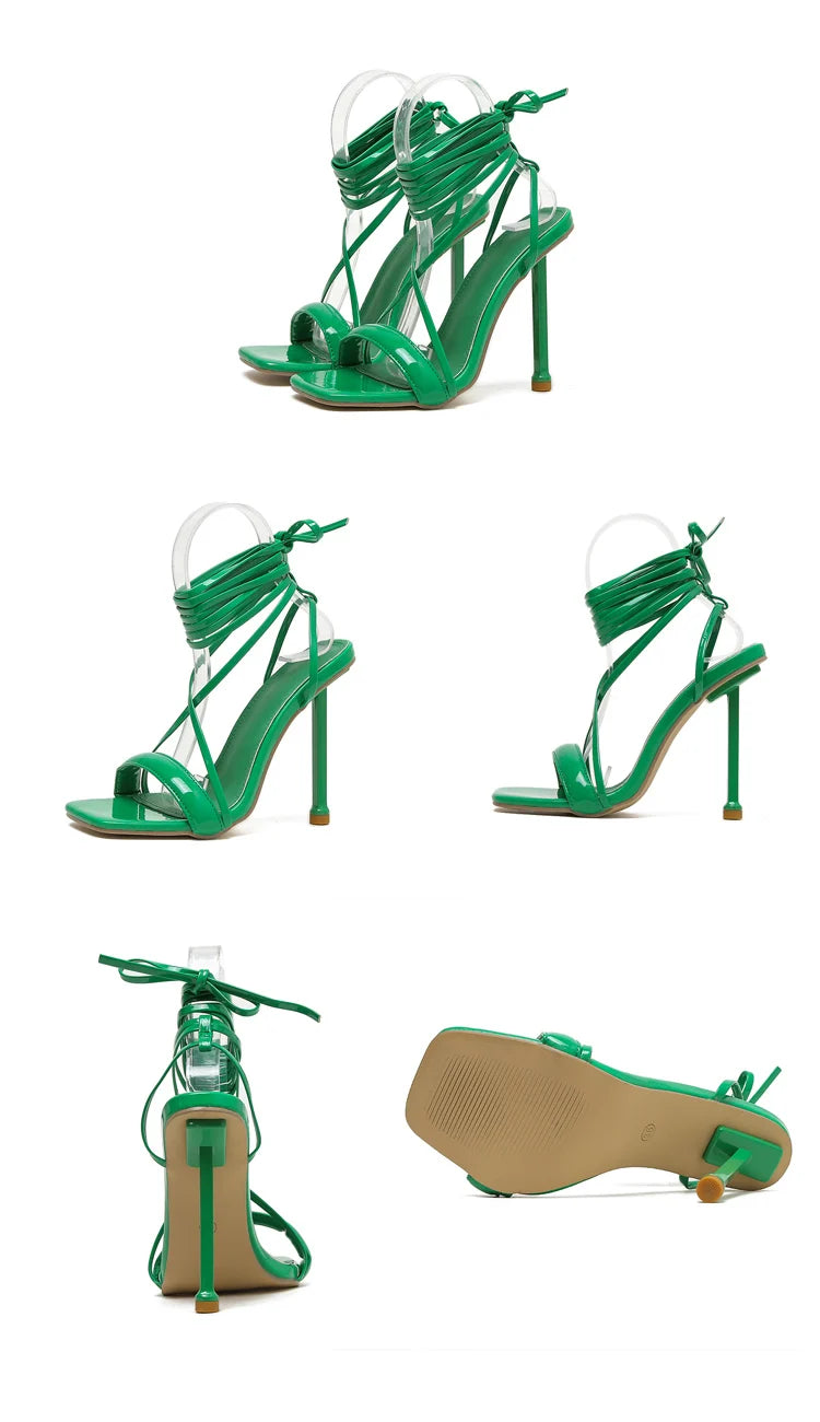 Verde Vixen Lace-Ups
