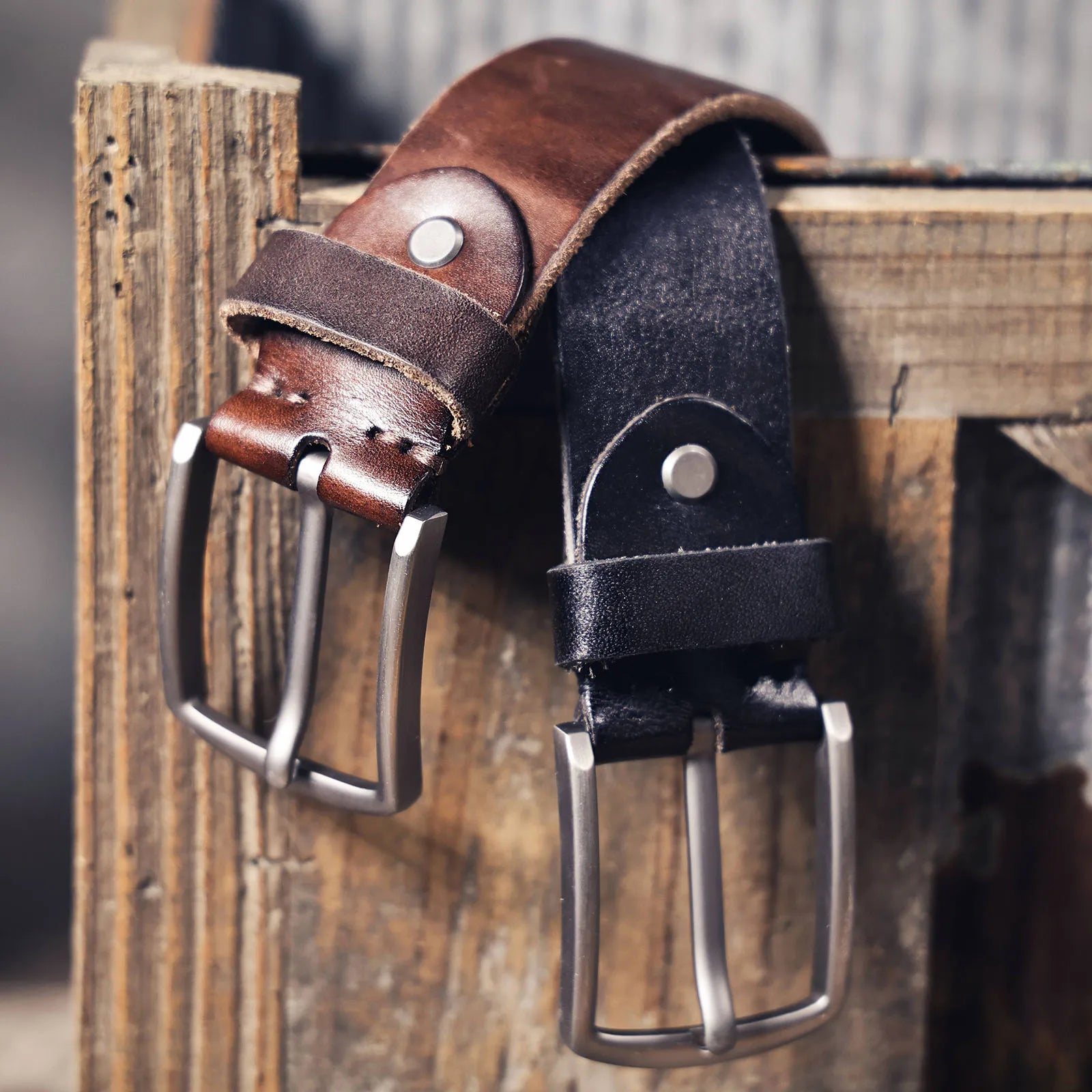Frontier Leather Belt