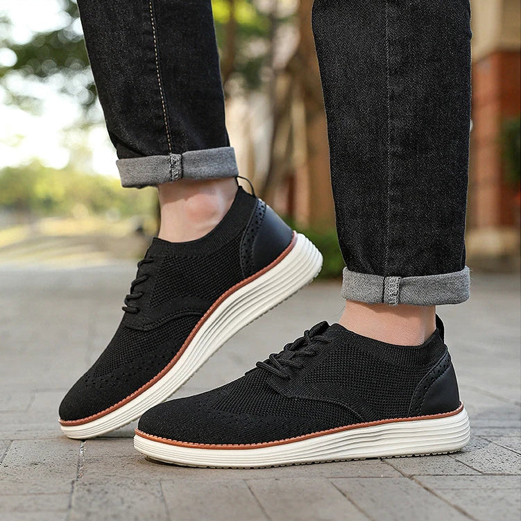 Wingtip Lace-Up Oxfords