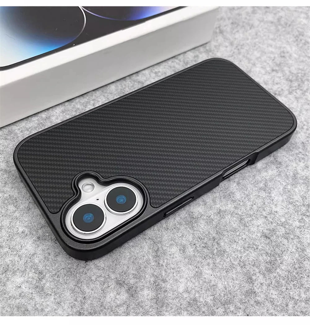 Luxury Carbon Fiber iPhone Case
