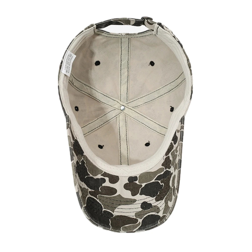 Vintage Washed Camo Cap