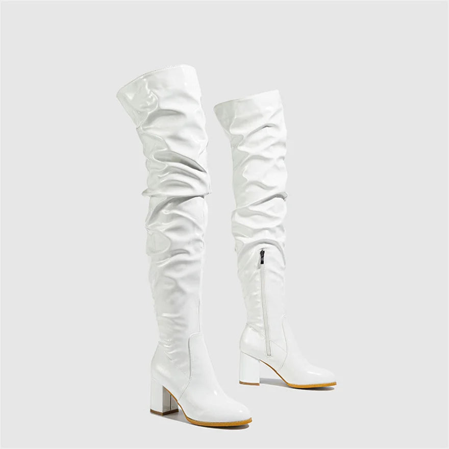 Rebel Rider Leather Boots