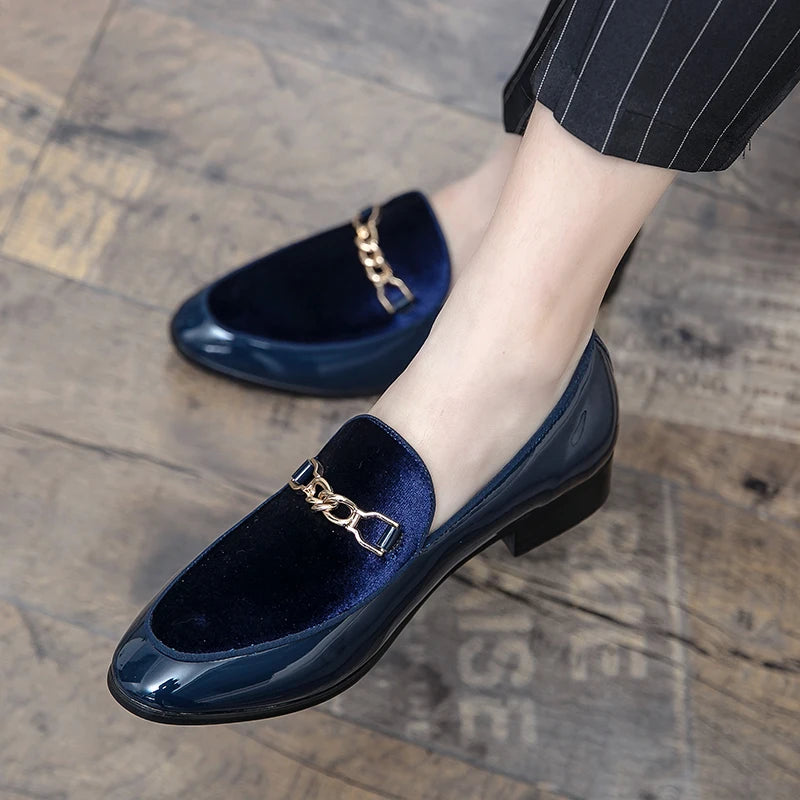 Midnight Velvet Loafers
