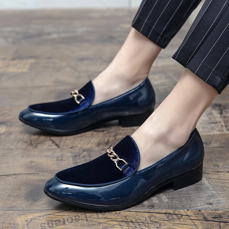 Midnight Velvet Loafers