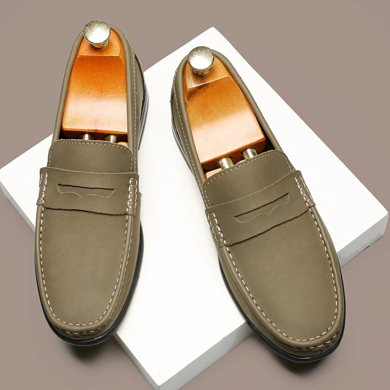 Carter Leather Loafers