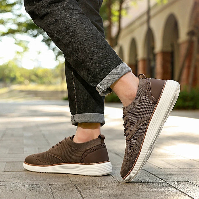 Wingtip Lace-Up Oxfords