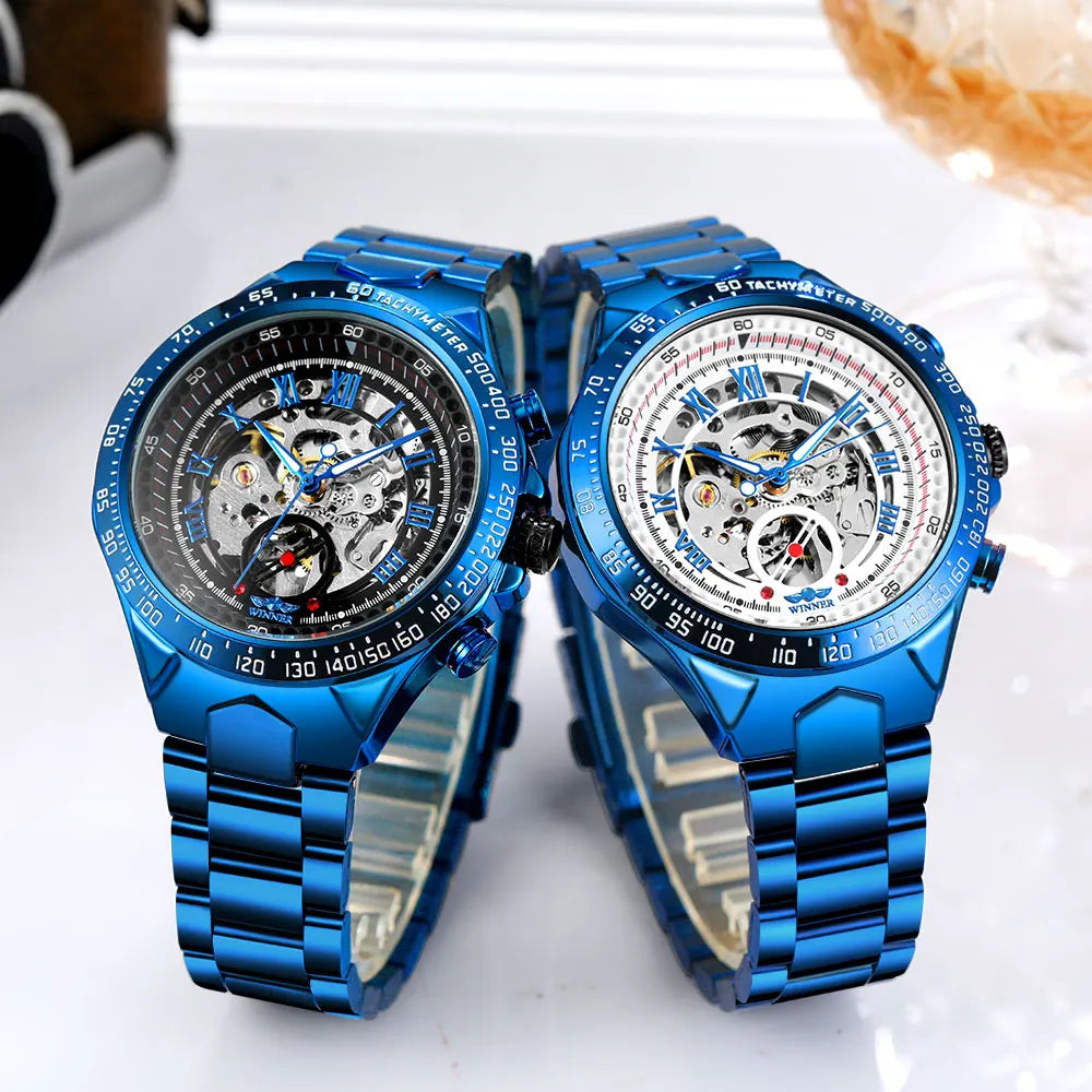 Blue Vortex Automatik Chrono