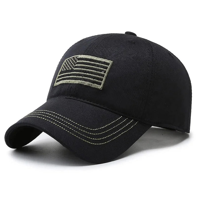 Stealth Camo Flag Cap