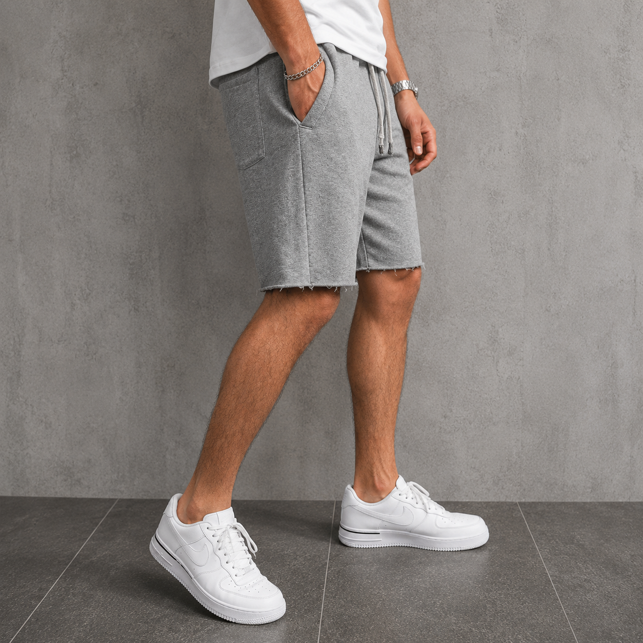 Loose Hem Lounge Shorts