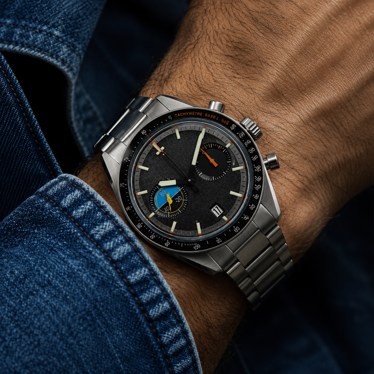 Velocity Forge Steel Watch