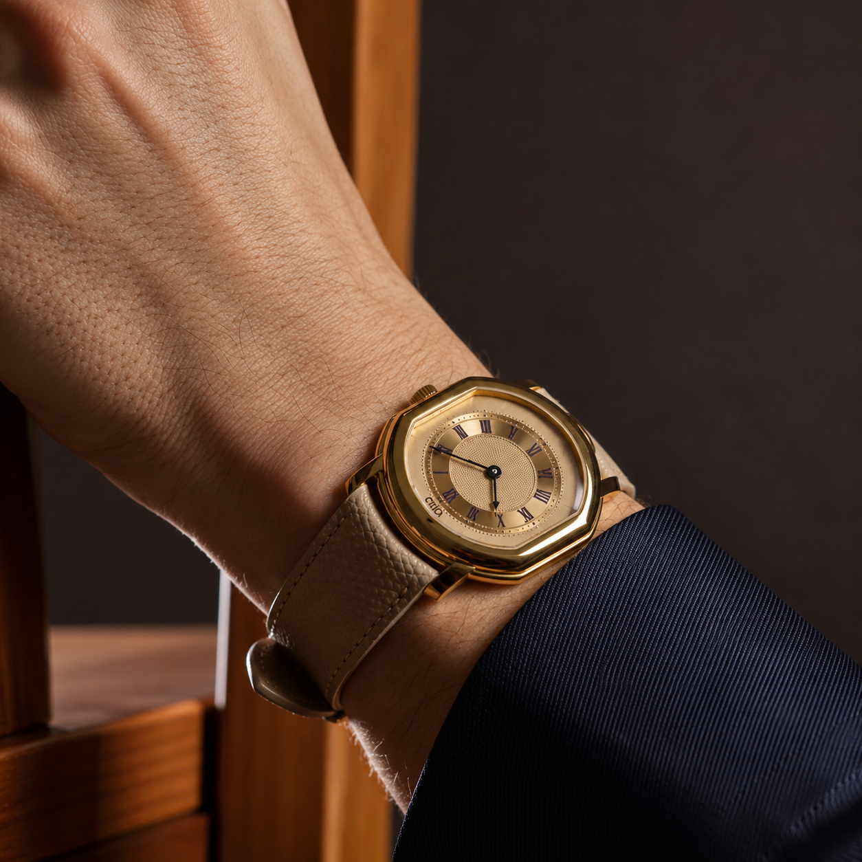 Sterling Regent Roman Watch