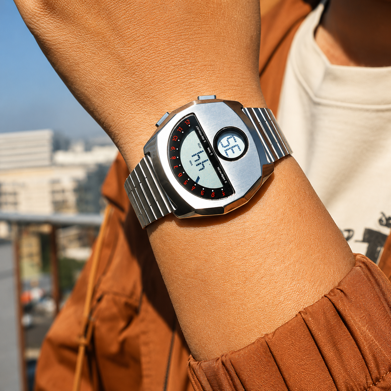 Vektor 77 Retro Digital Watch