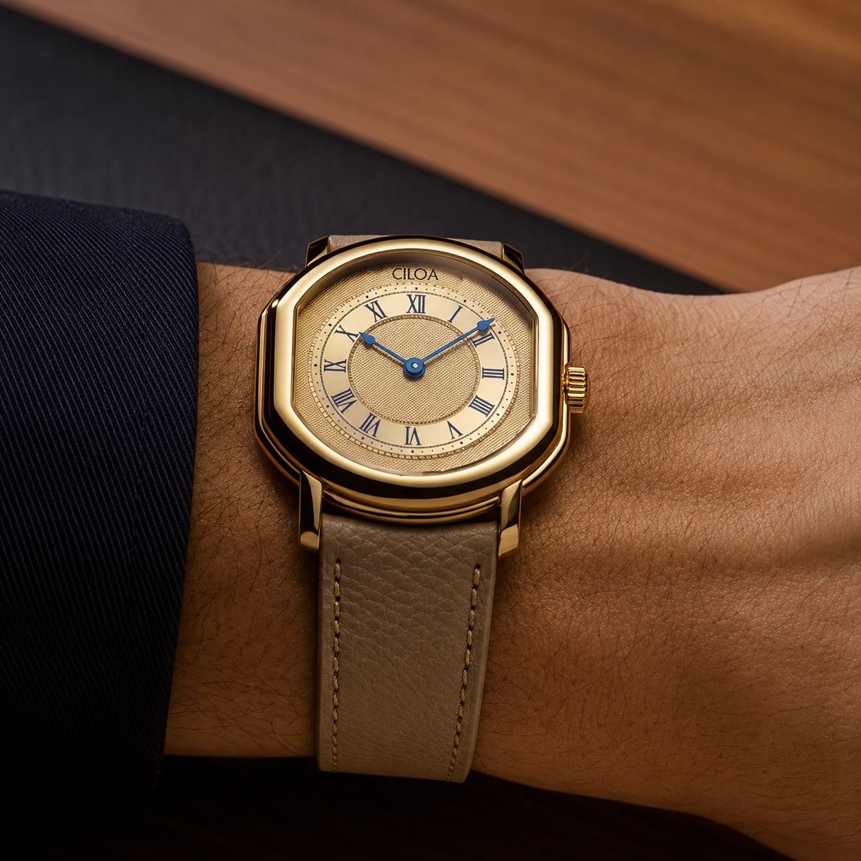 Sterling Regent Roman Watch
