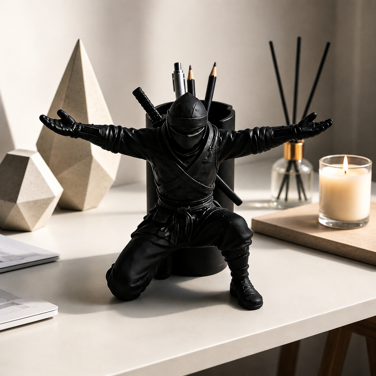 Master Warrior Pen Holder